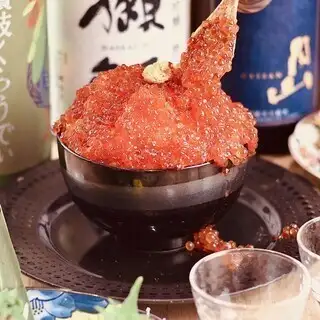 【3時間飲み放題確約】旬海鮮＆いくらこぼれ飯が楽しめる飲放題付【会心】～かいしん～コース