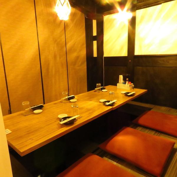 [A spacious and relaxing digging style ♪] We also have seats that can be used extensively by 4 to 6 people.It is a space that is properly partitioned from other customers, so please do not worry about the surroundings and get excited ♪ We also have various courses with all-you-can-drink and all-you-can-drink!