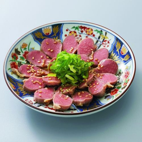 Low-temperature cooked zuri sashimi