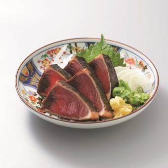 鰹のたたきポン酢