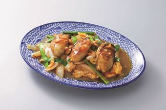 굴의 계란 볶음