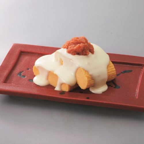 Mentaiko cheese dashi rolls