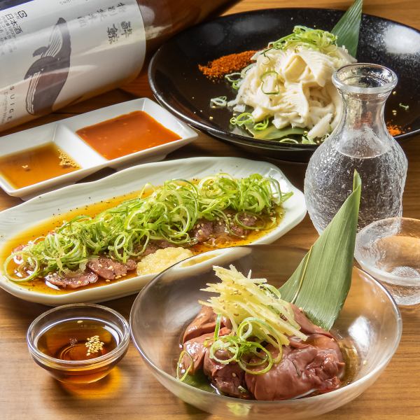 【肉刺し】三種盛りもご注文可能です！