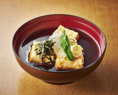 群馬のもの　谷川豆腐の揚げだし                            Deep-fried soup stock of the Tanigawa tofu