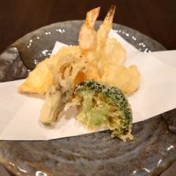 Assorted tempura