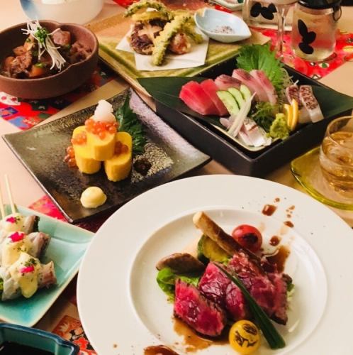飲み放題付5000円コース