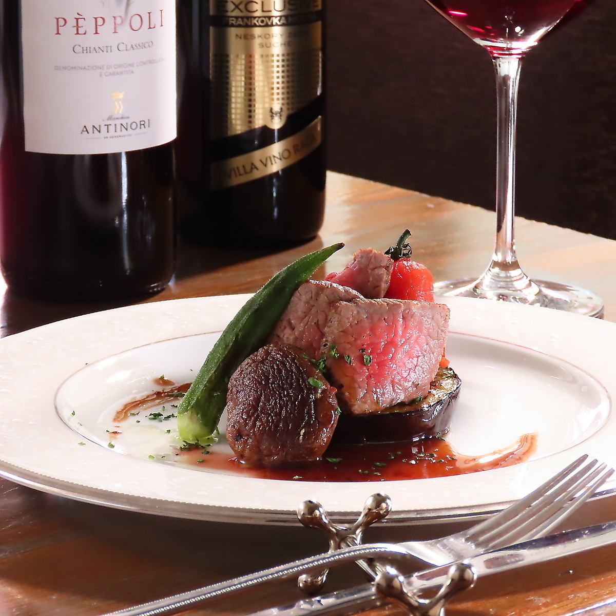 旦過駅3分◆イタリアンやフレンチを巧みに織り交ぜた、魅惑の創作料理