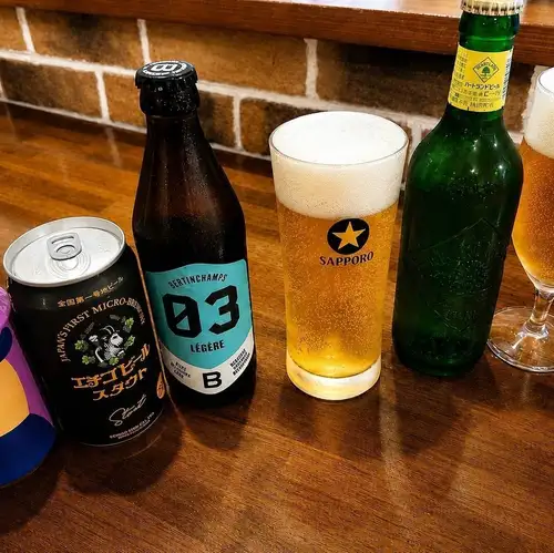 ビールも少しこだわって