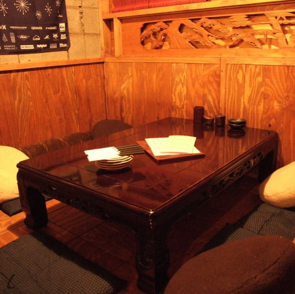 A small private room.A space recommended for women's meetings with a small number of people.I can relax slowly.