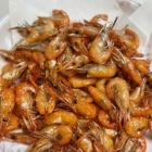 Spicy fried river shrimp