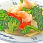 綠花椰菜炒蝦