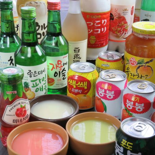 韓国の豊富なドリンク☆