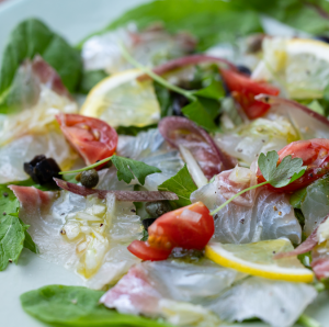 真鯛のカルパッチョ