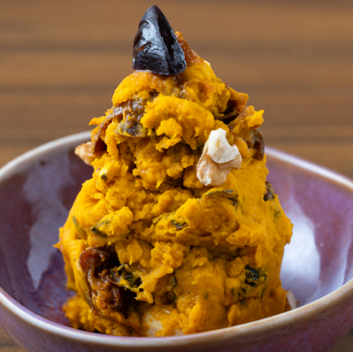 プルーンのかぼちゃサラダ