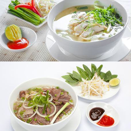 越南傳統的pho料理♪膠原蛋白湯讓女人開心♪