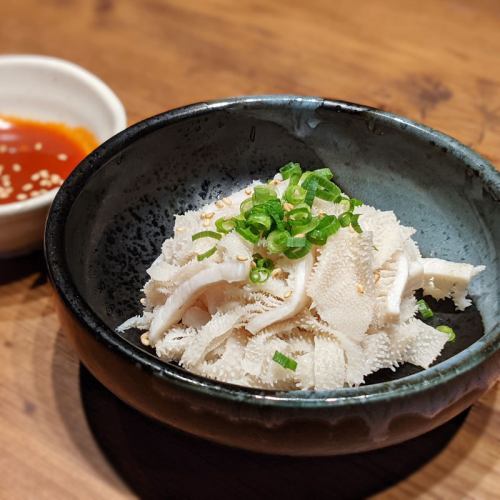 白センマイ刺し