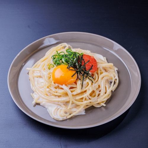 明太子クリームパスタ