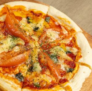 수제 바질 마르게리타