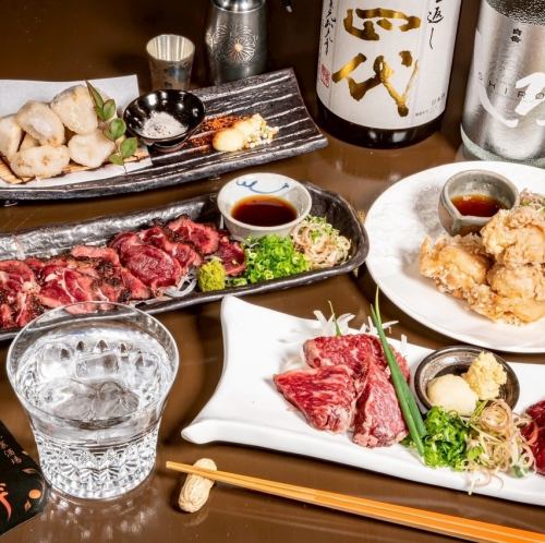 幅広い料理の数々