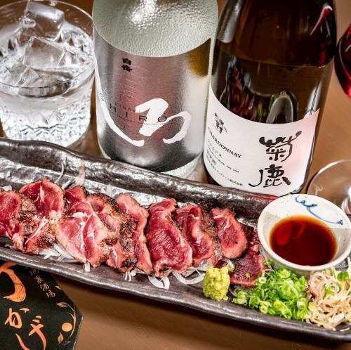 豊かな味わいと旨み♪新鮮な馬刺しをご堪能あれ!