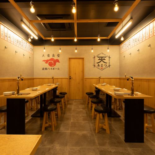 <p>Our restaurant is located just a 3-minute walk from the west exit of JR Koriyama (Fukushima) Station, making it extremely easy to meet up! Our clean, slightly mature interior is the perfect place to have a relaxed chat with friends. We also have seats perfect for dates, so please feel free to come and visit us.</p>