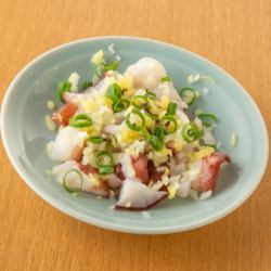【数量限定】タコぶつの葱生姜和え