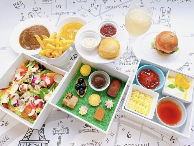 下午茶配吐司和飲料！軟飲無限暢飲，120分鐘（最後點餐時間15分鐘）