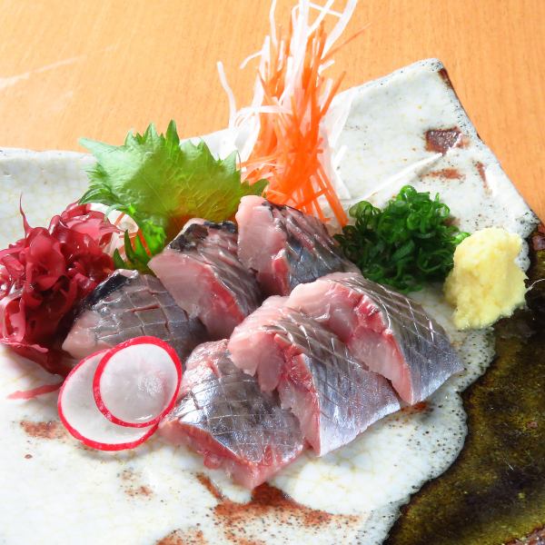Herring sashimi