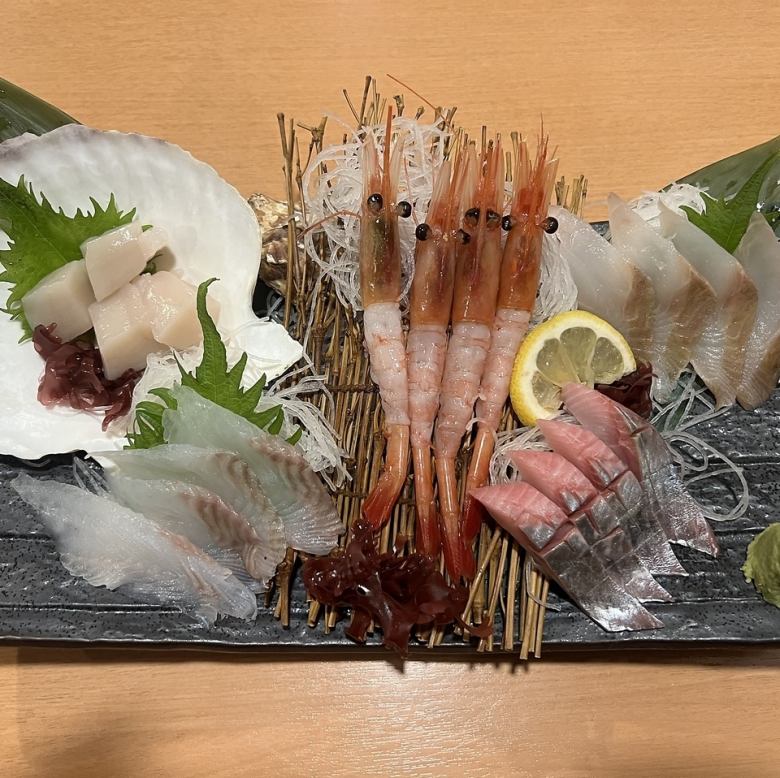 北海お造り5点盛り