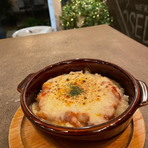 むぎはこミートドリア