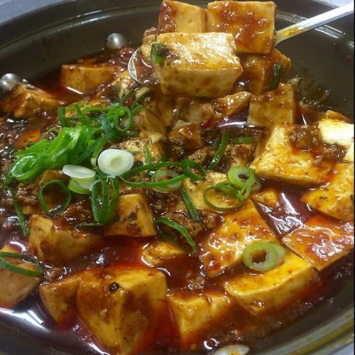 とみまる自慢の麻婆豆腐