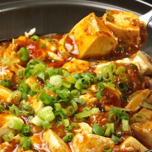 人気No.1！20種のスパイス【四川麻婆豆腐】山椒好きにはたまらない、やみつきになること間違いなし！