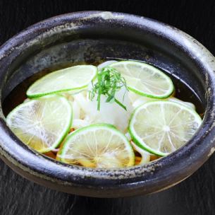 清涼ライムの讃岐うどん