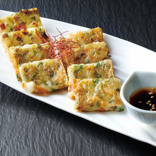 Seafood pancake