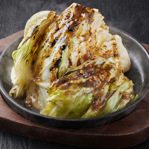 Oven-baked cabbage