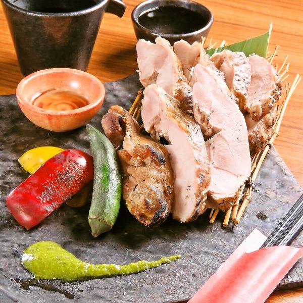 [Recommended by the manager] Tosa Hachikin Straw-grilled chicken