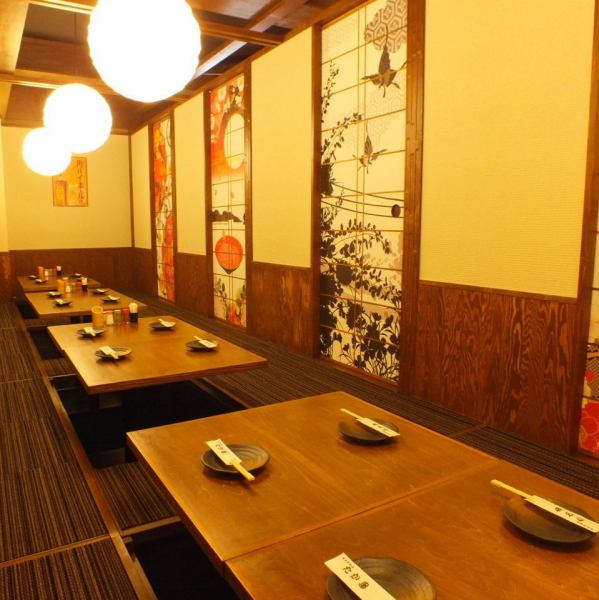 Speaking of Takabird a large number of banquets! You can enjoy a drinking party without worrying about the surroundings because it can be a private room style space ♪ ♪ Private room up to 25 people can be used.