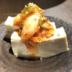 Cold Tofu (Kimchi)