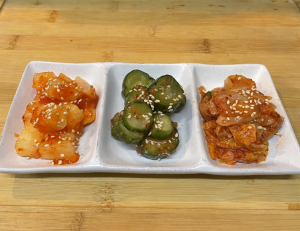 Assortment of 3 Kinds of Kimchi