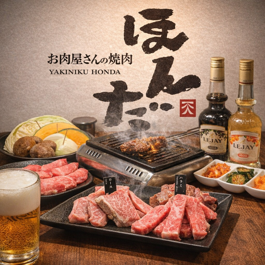 6名様まで個室完備。和牛堪能【120分飲放付】!贅沢コース7700円