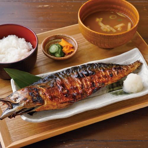 北海道噴火湾さば文化干し定食