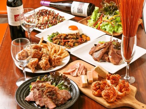 飲み放題付コースご用意！各種ご宴会にご利用ください