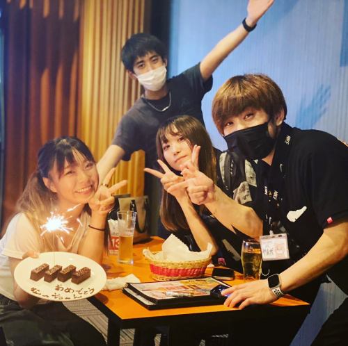 お誕生日サプライズ