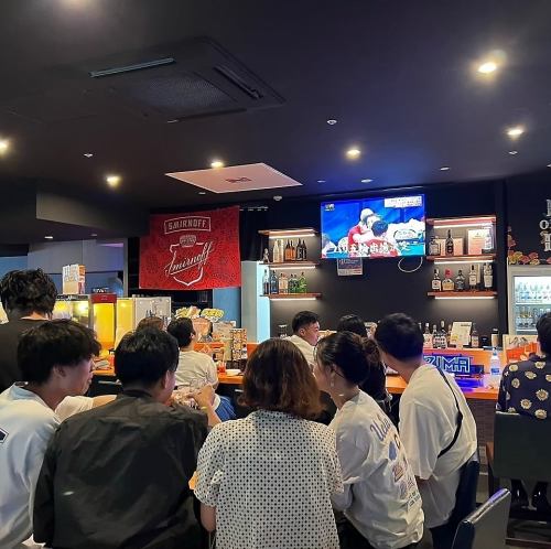 ◆５０インチの大画面でスポーツ観戦！