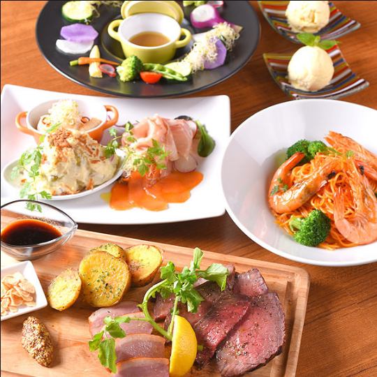 Gold course ◇ 11 dishes with all-you-can-drink 5,090 yen (tax included)