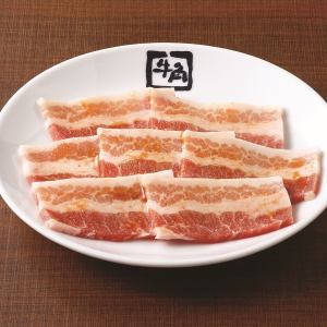 豚カルビ(タレ・塩ダレ・味噌ダレ)