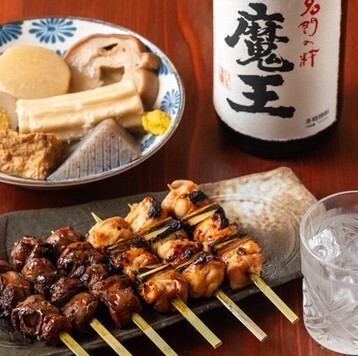 こだわりの国産焼鳥♪