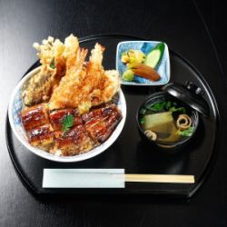 Eel tempura bowl (manten)
