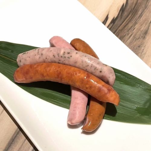 Assortment of 4 sausages