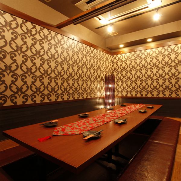 完全個室は2名様～ご案内！接待,お仕事帰りの飲み会,デートにも注）写真は他店舗の画像です。